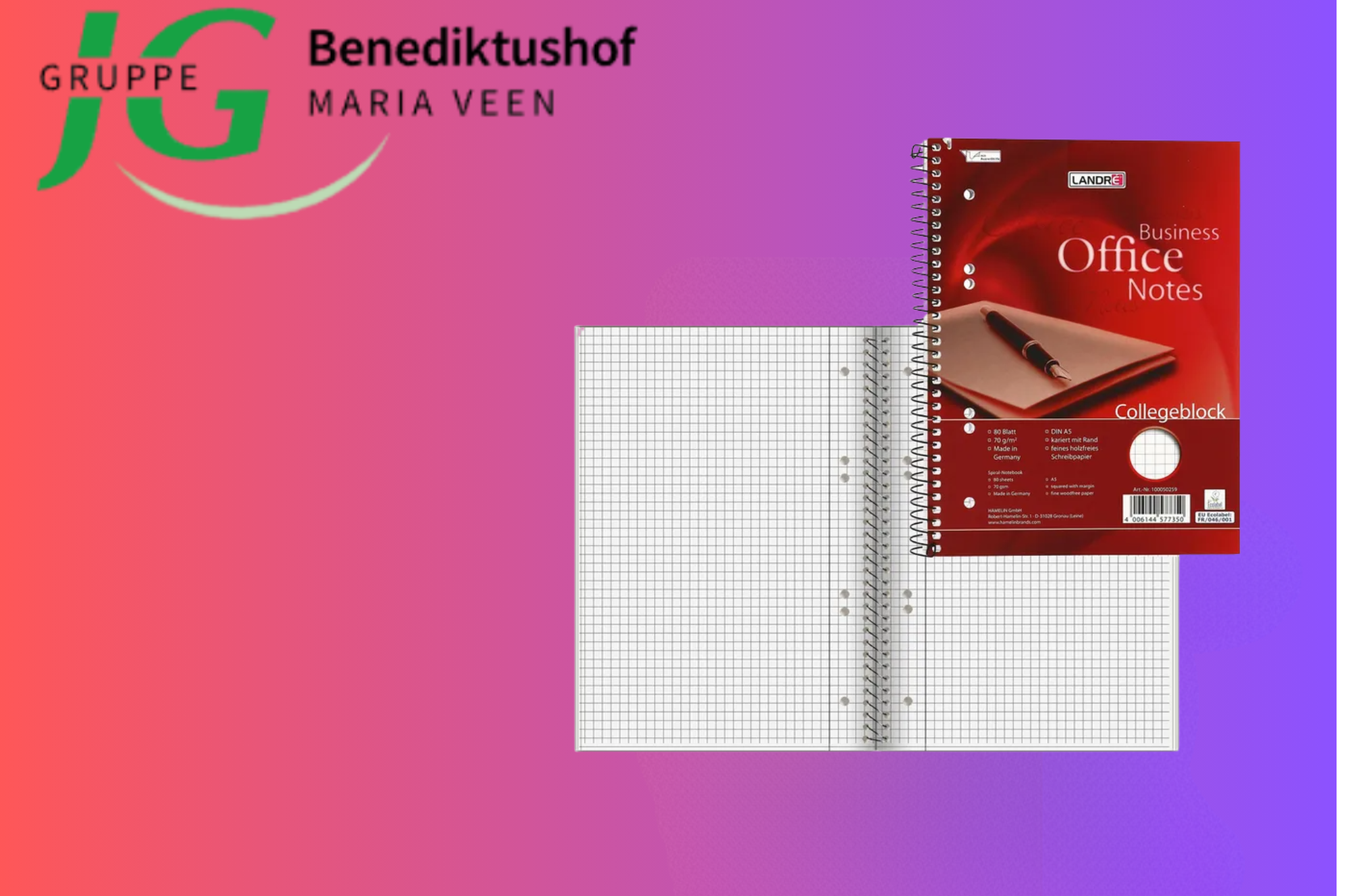 Spiralblock A5 kariert