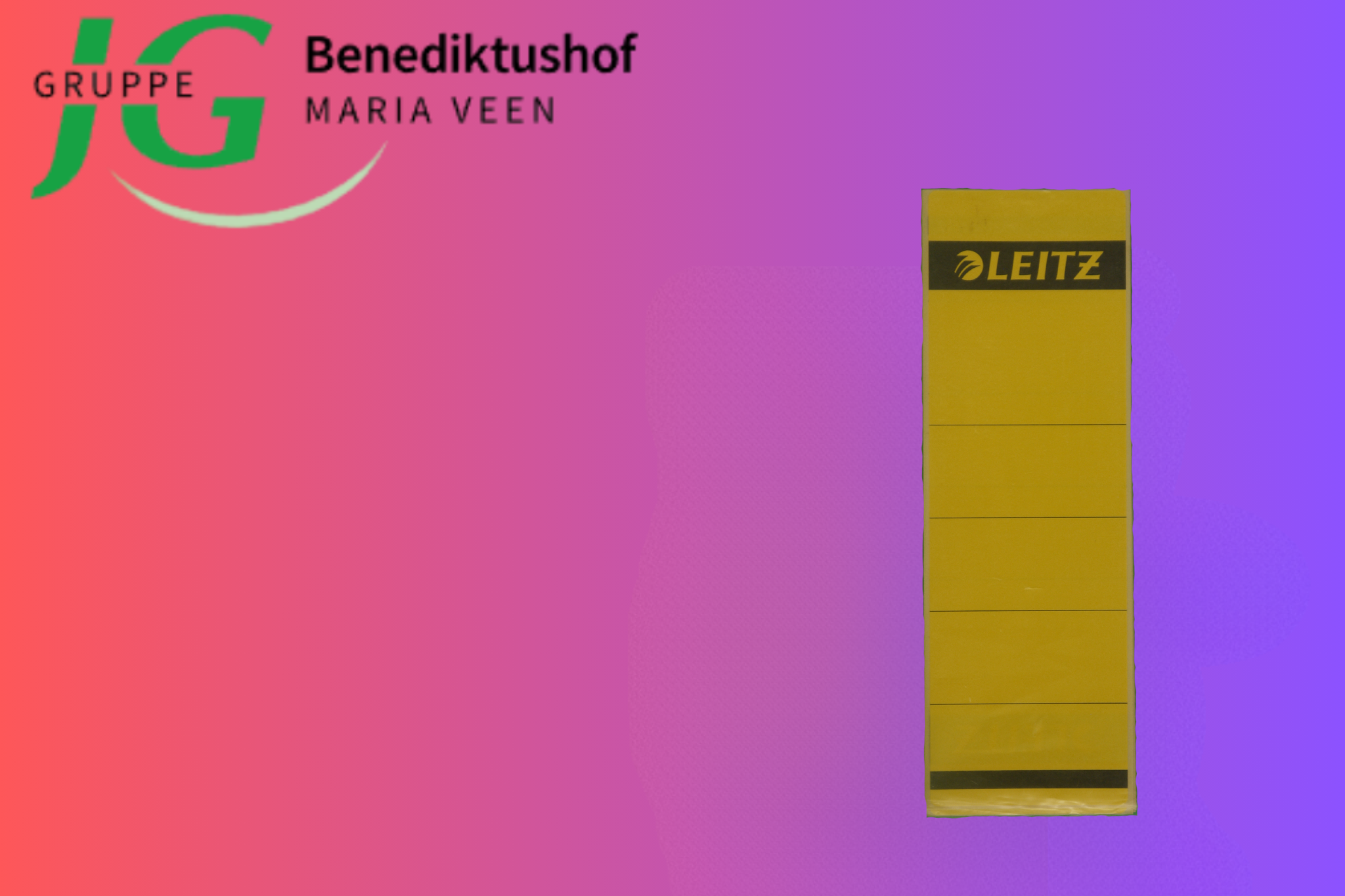 Rückenschilder Leitz 1642, gelb