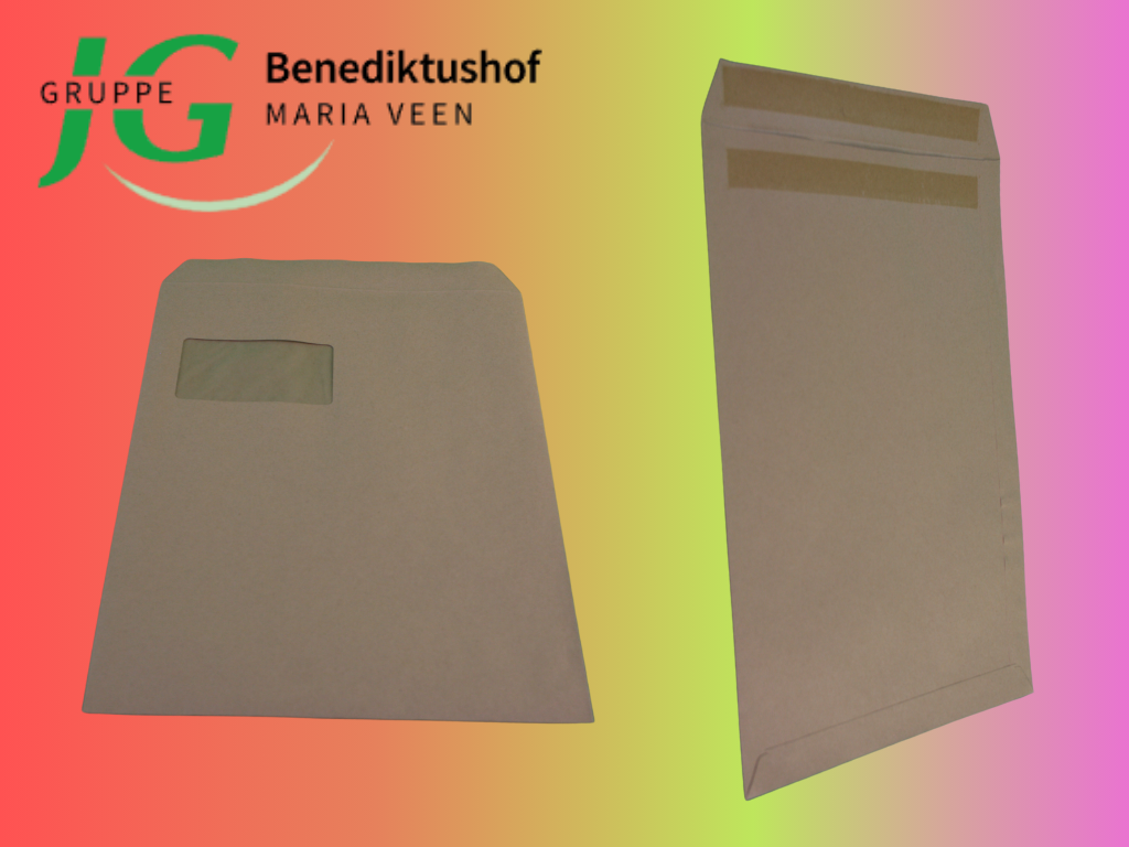 Versandtasche C4 mit Fenster