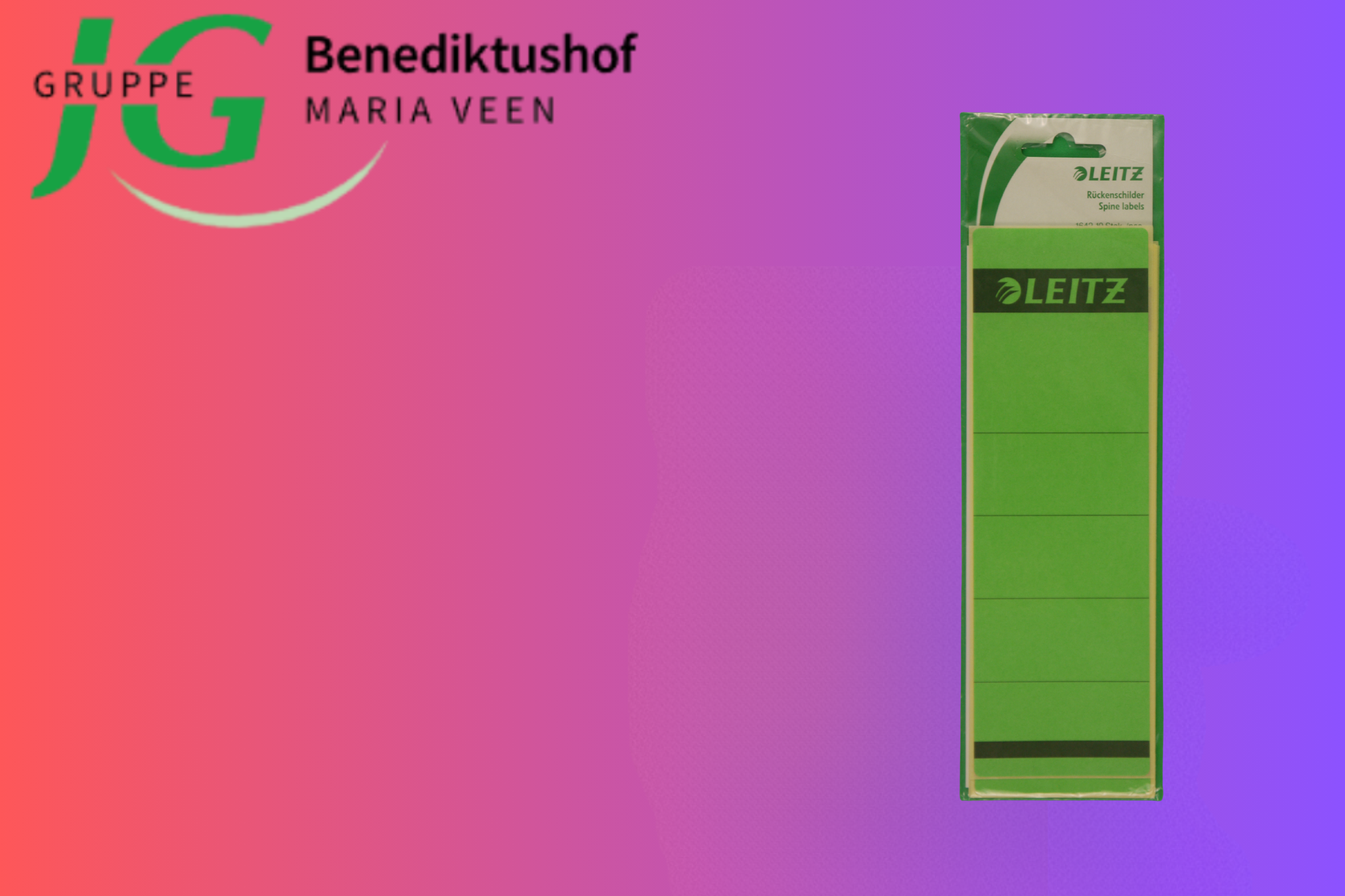 Rückenschilder Leitz 1642, grün