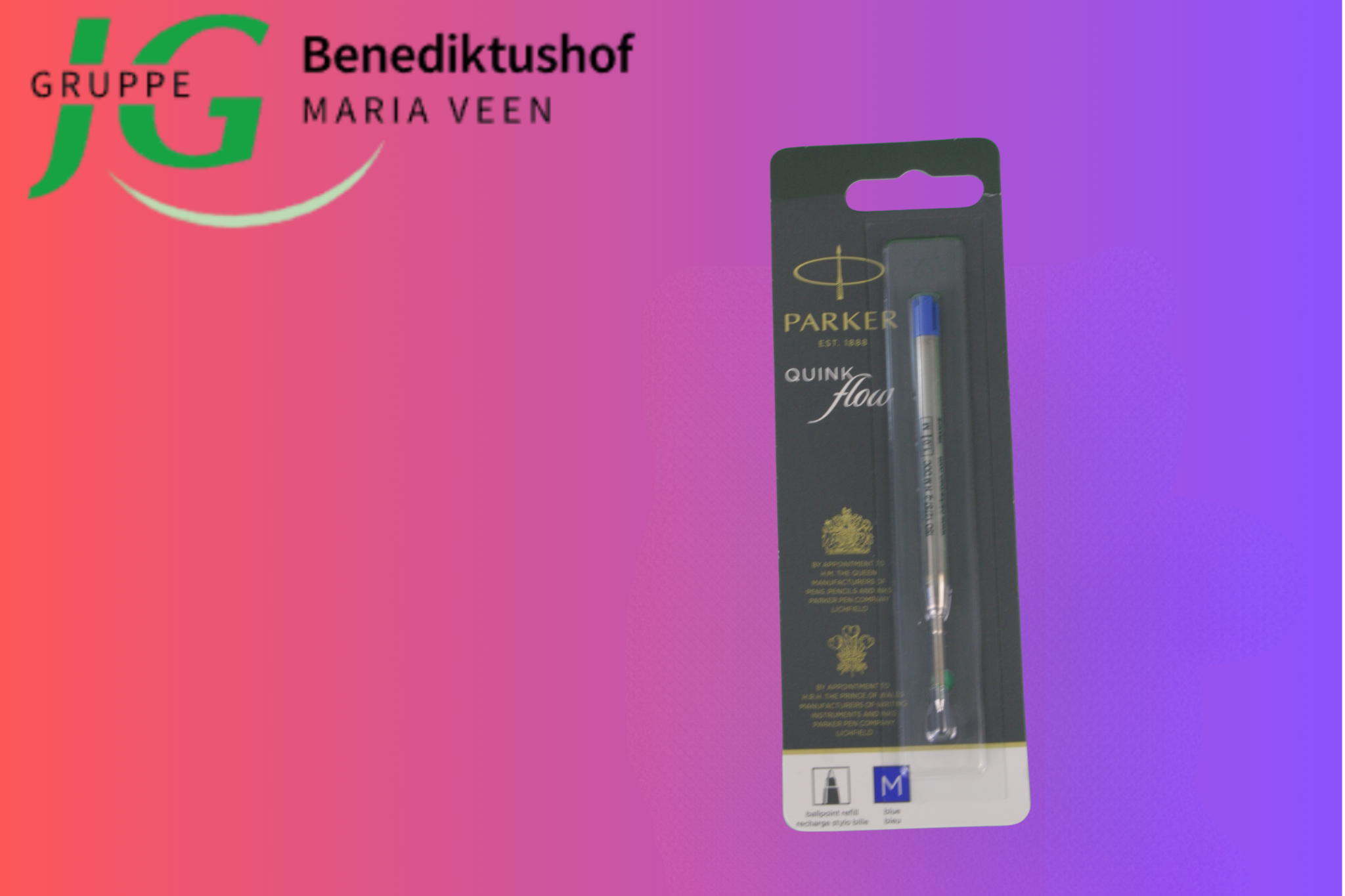 Parker Kugelschreiber Mine Quinkflow mittel