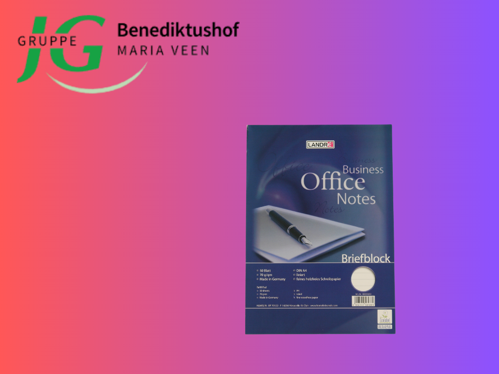 Briefblock A5 liniert