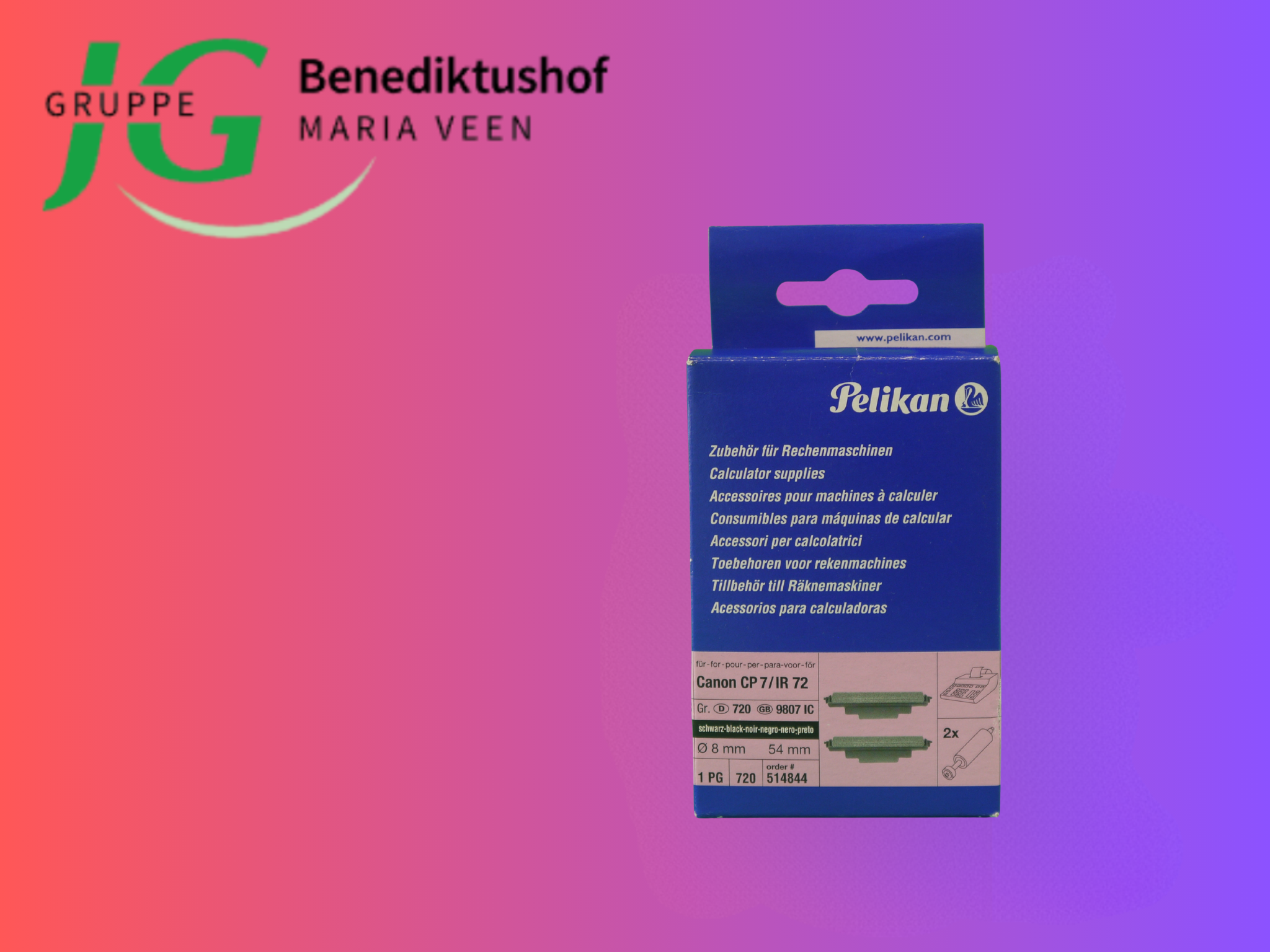 Farbrolle Größe: 720/CP7