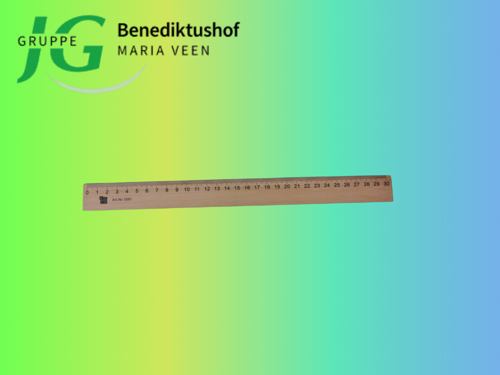 Holzlineal