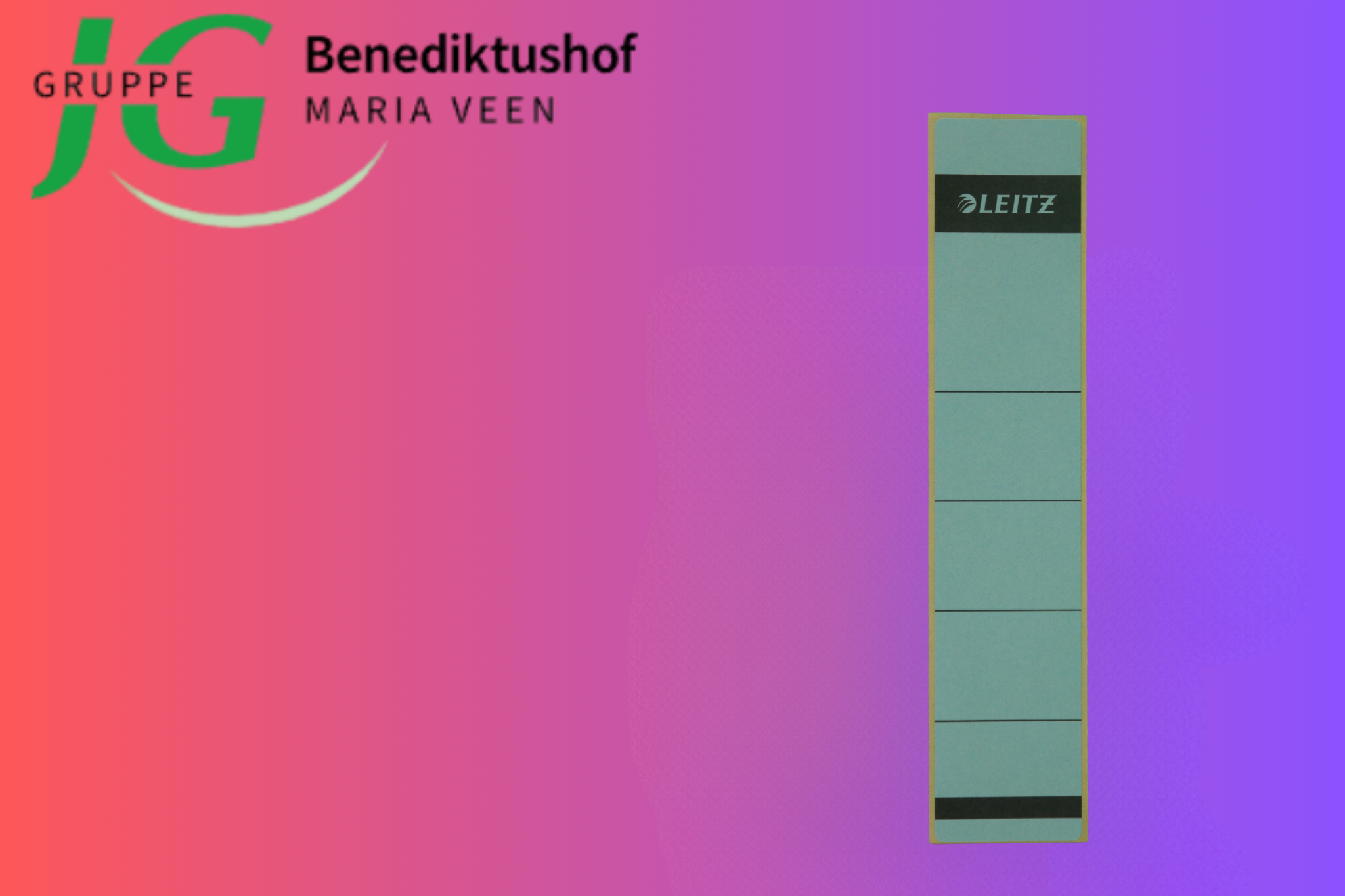 Rückenschilder Leitz 1643, blau